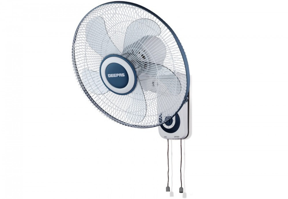 Geepas 16-inch wall fan, 5 blades