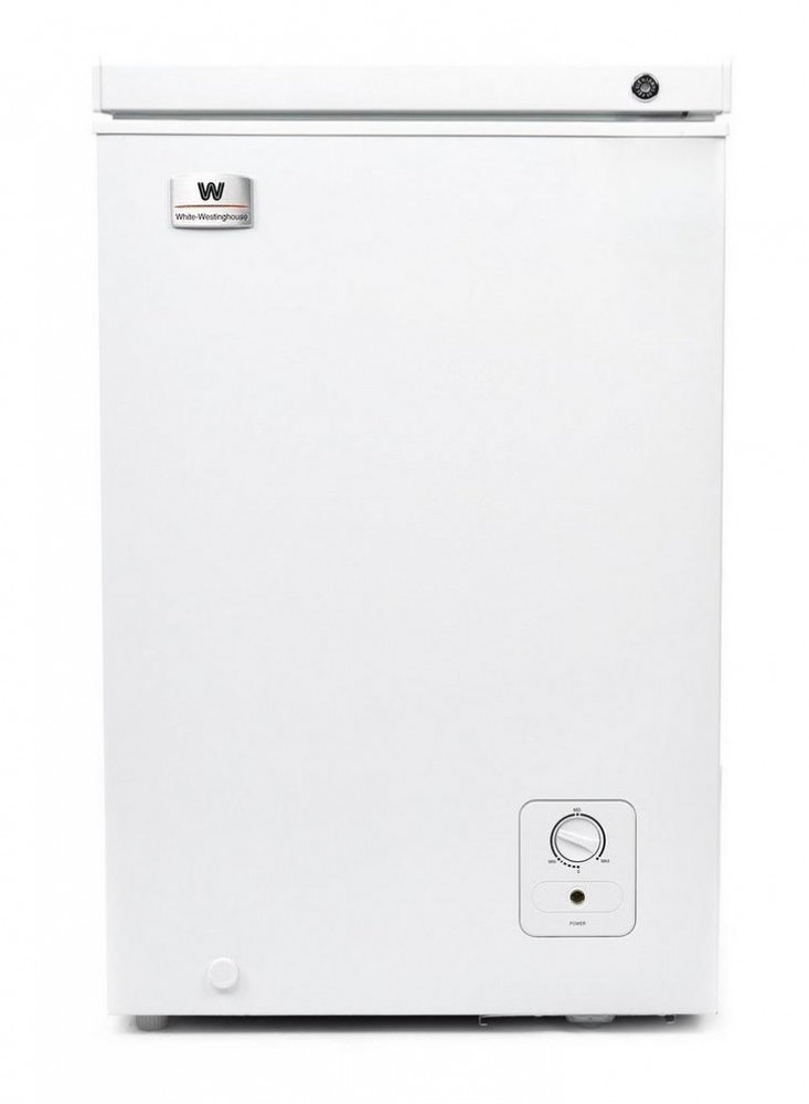 White Westinghouse Chest Freezer, 3.4 cu ft, 95 L, White