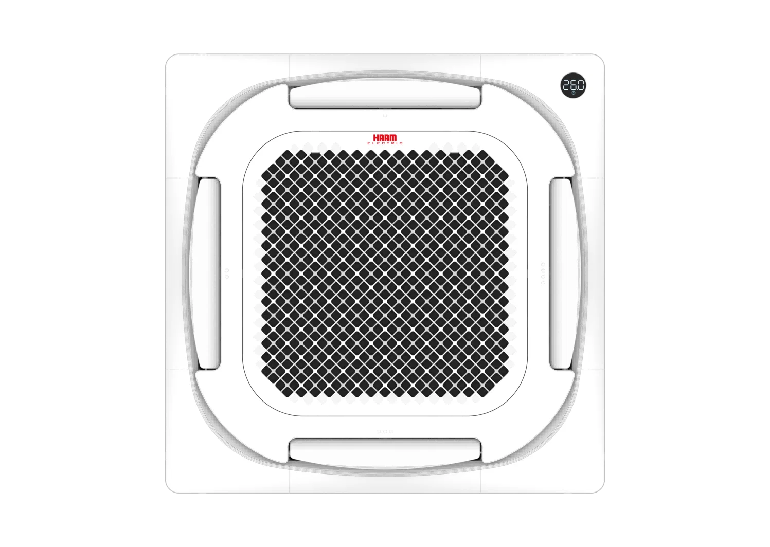 Haam Cassette AC, 18400 BTU, Cold and Hot, Inverter Compressor, Wi-Fi, White