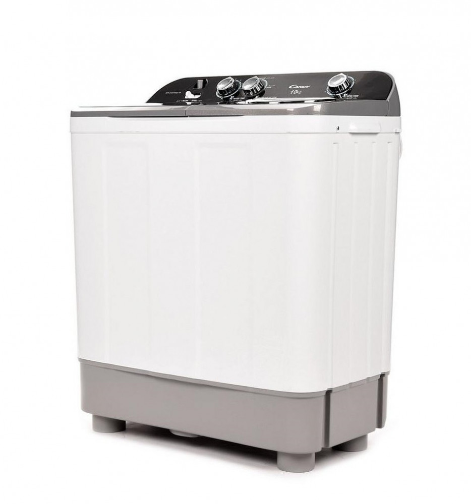 Candy Twin Tub Washing Machine 10kg White Silver