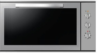 Kelvinator Built-In Electric Oven 90 Cm, 5 Functions, Steel