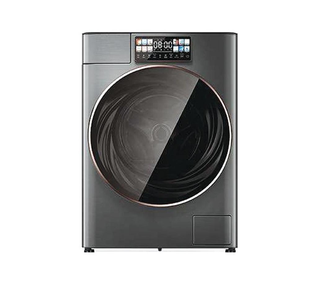 Basic Combo Digital Automatic Washing Machine, 12 kg Washing Capacity, 8 kg Drying Capacity, 100% Silver