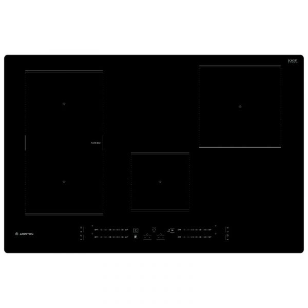 Ariston Induction Built-In Hob 4 plates – Black – 5.4x77x51 cm