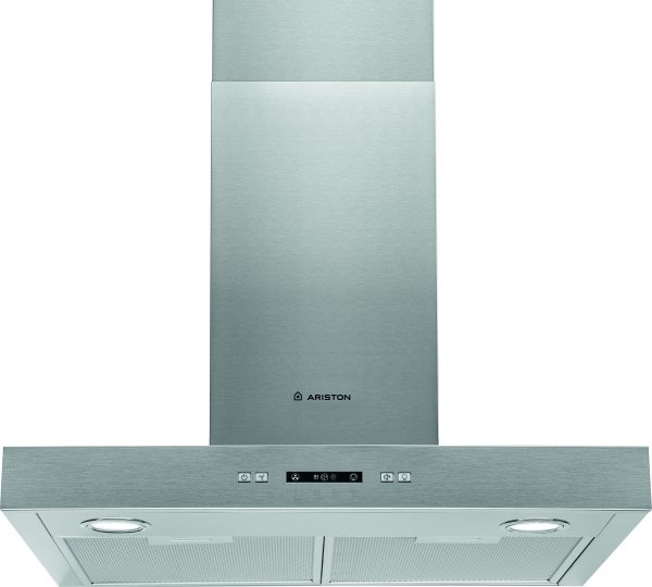Ariston Built-in Wall Mounted Cooker Hood – 60 cm – Silver