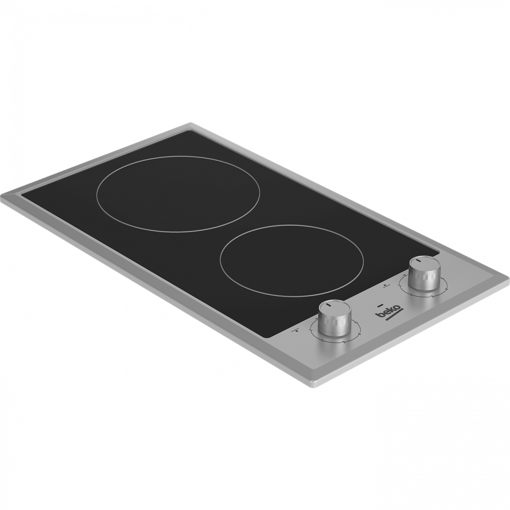Beko electric flat oven, 2 ceramic burners, 30 cm, 2900 watts