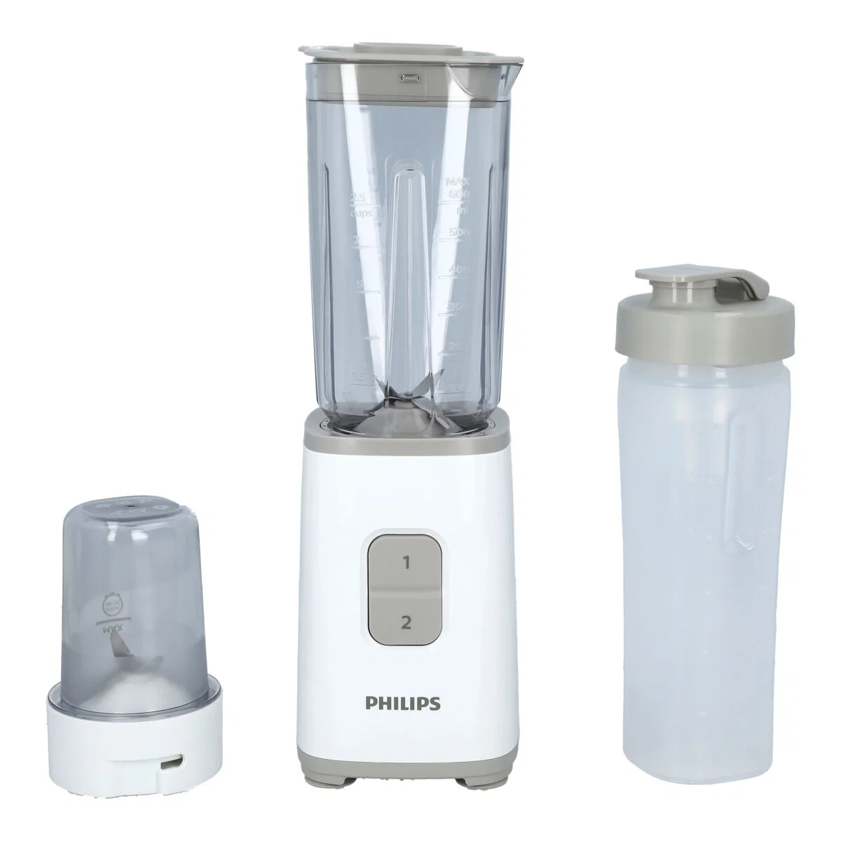 PHILIPS Daily Collection Mini blender Blends, chops and grinds easily