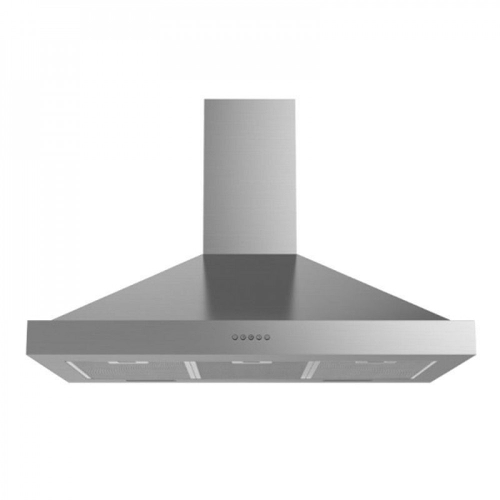 Built-in kitchen hood, Media, 90 cm, 650 m/h, pyramid, stainless