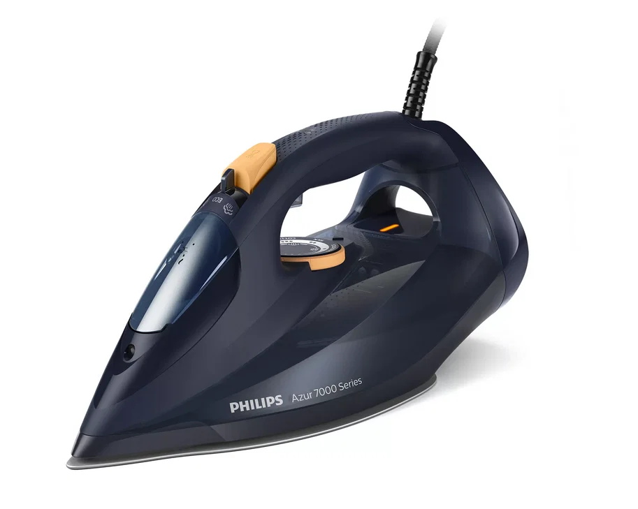 Philips 7000 Series HV Steam Iron 3000W SteamGlide Elite Blue/Yellow