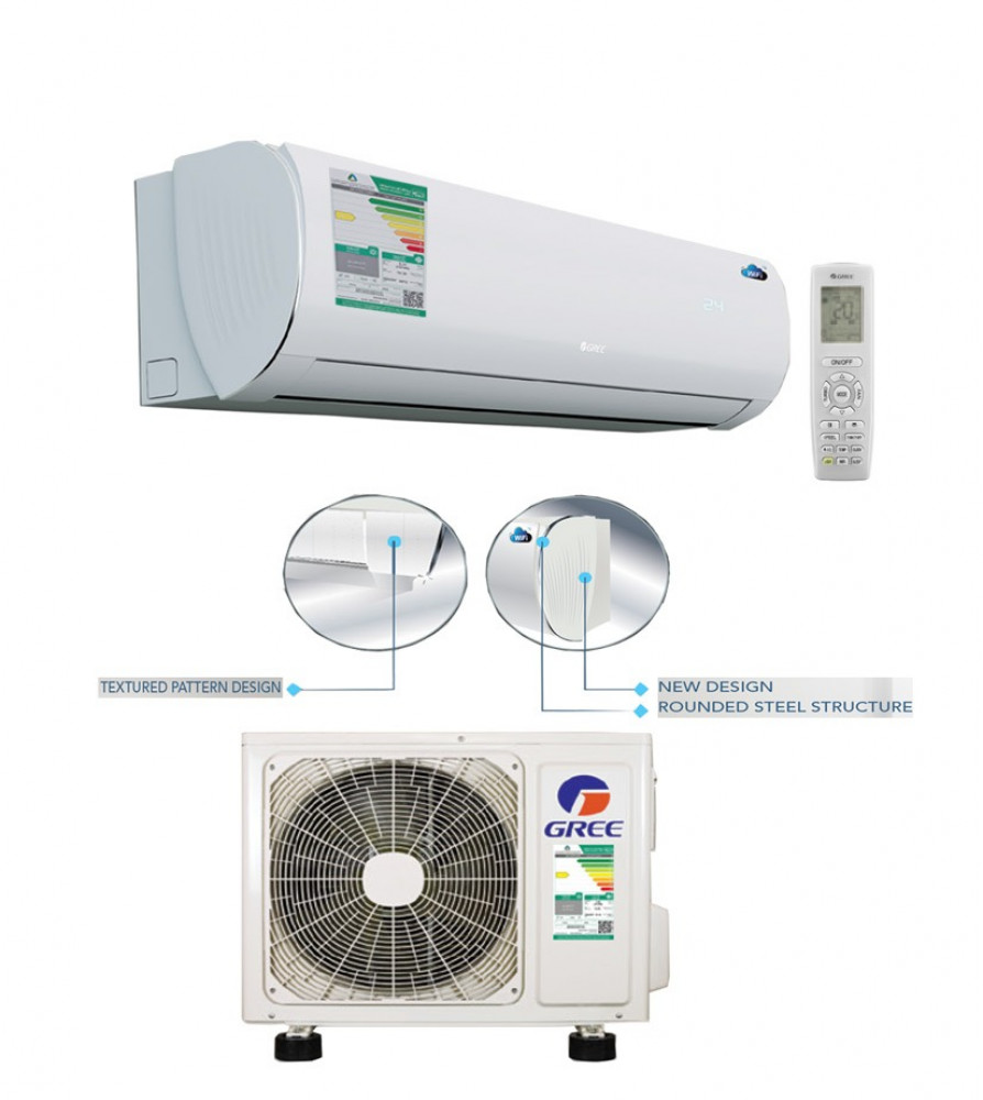Gree Polar Split Air Conditioner, 3 Ton, Cooling Only, WiFi, BTU32200