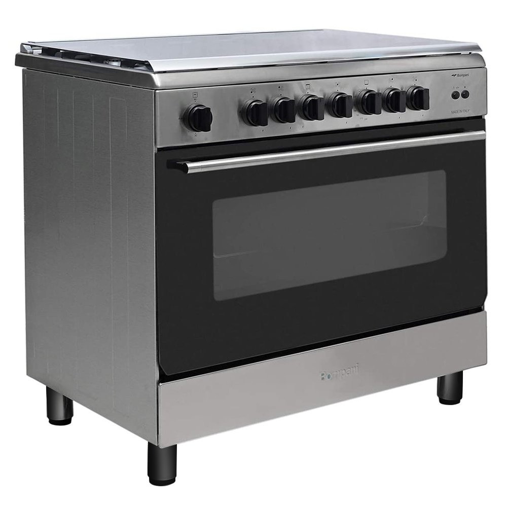 Italian Bompani gas oven, lightweight grill, 5 burners, 60*90 cm