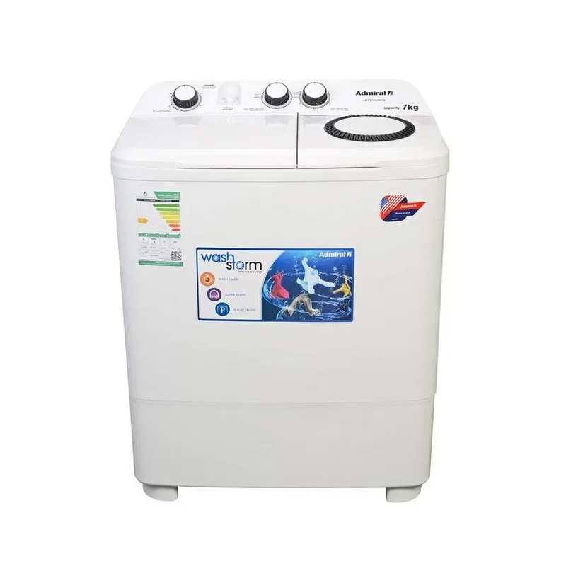 ADMIRAL Twin Tub Washing Machine 7 Kg, White