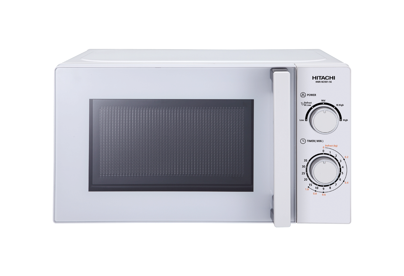 Hitachi Microwave, 20 Liters, Manual Control, 700 Watts, White