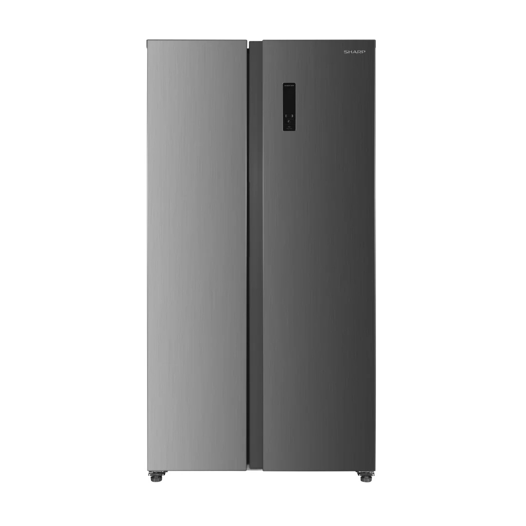 Sharp Side-by-Side Refrigerator 521L Inverter Inox
