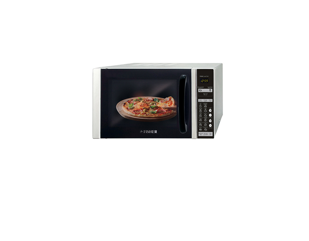 Fisher Microwave 30 Liter, White Grill
