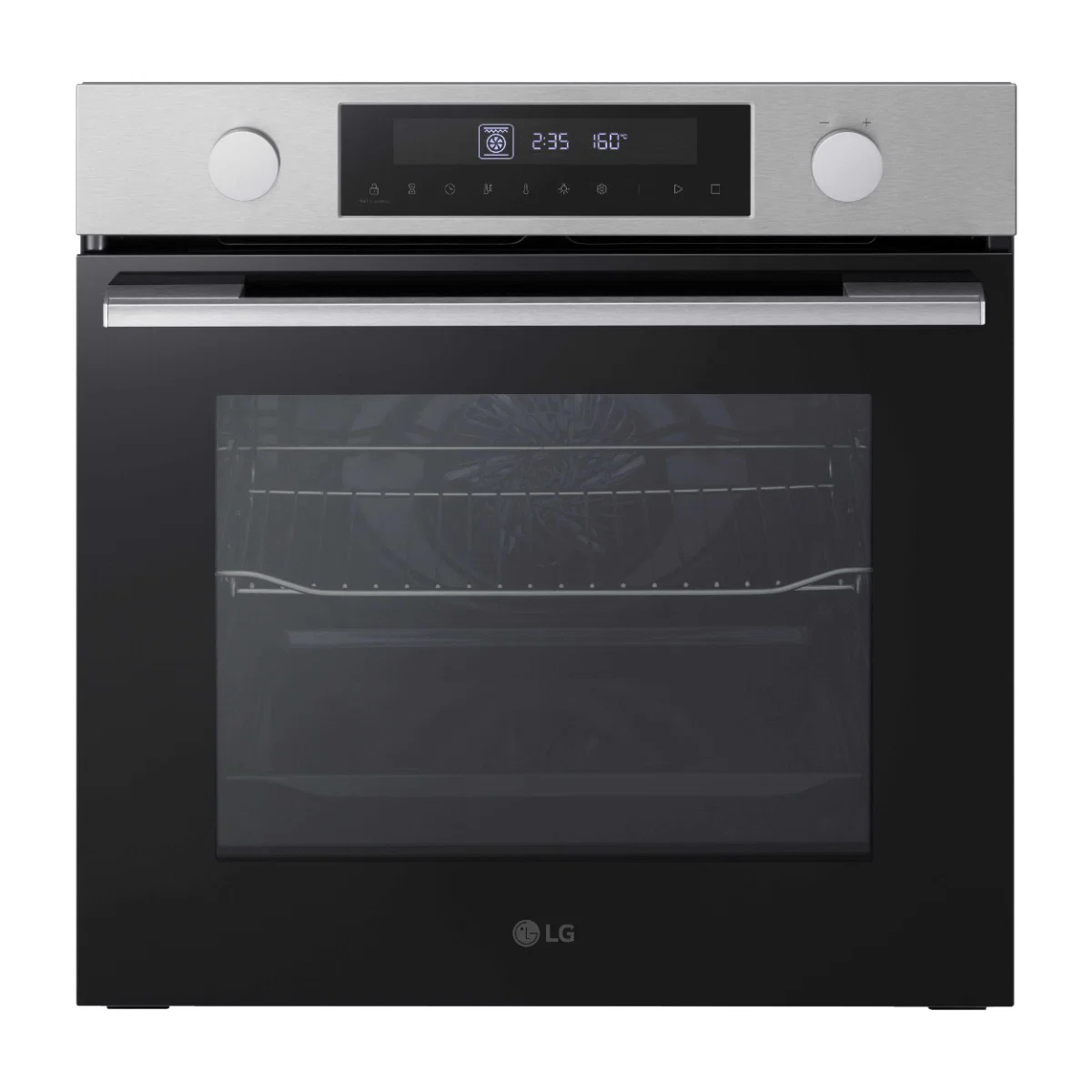 LG Electric Built-in Oven With Grill, 59Cm, Stainless Steel