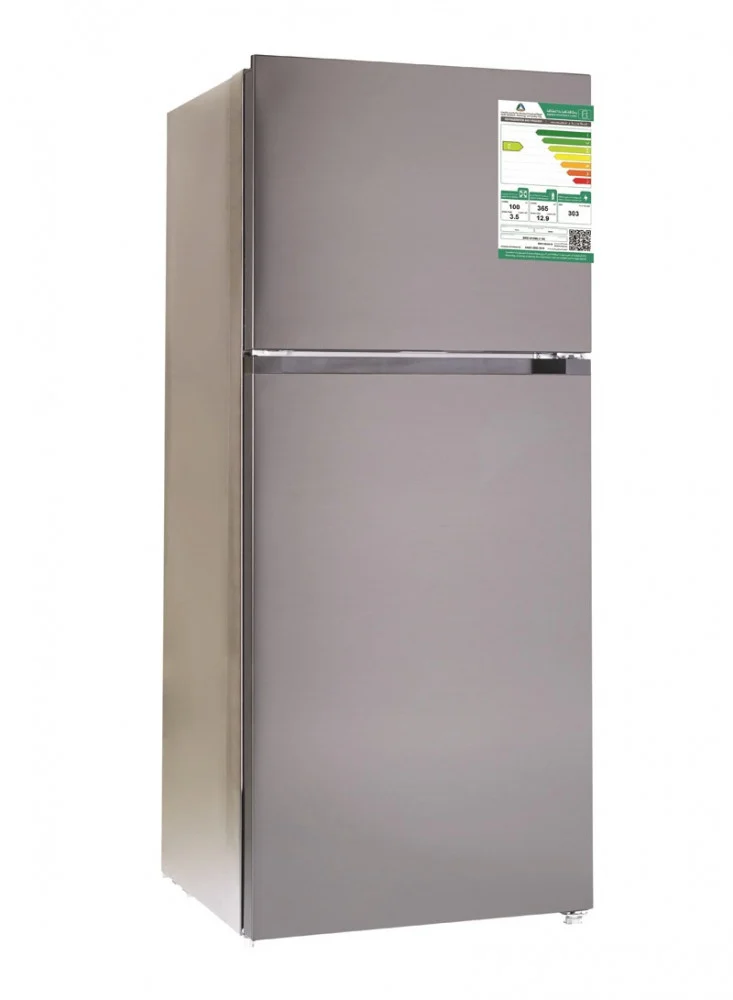 Fisher 2-Door Refrigerator, 180 Liters, 6.3 Cubic Feet, Silver