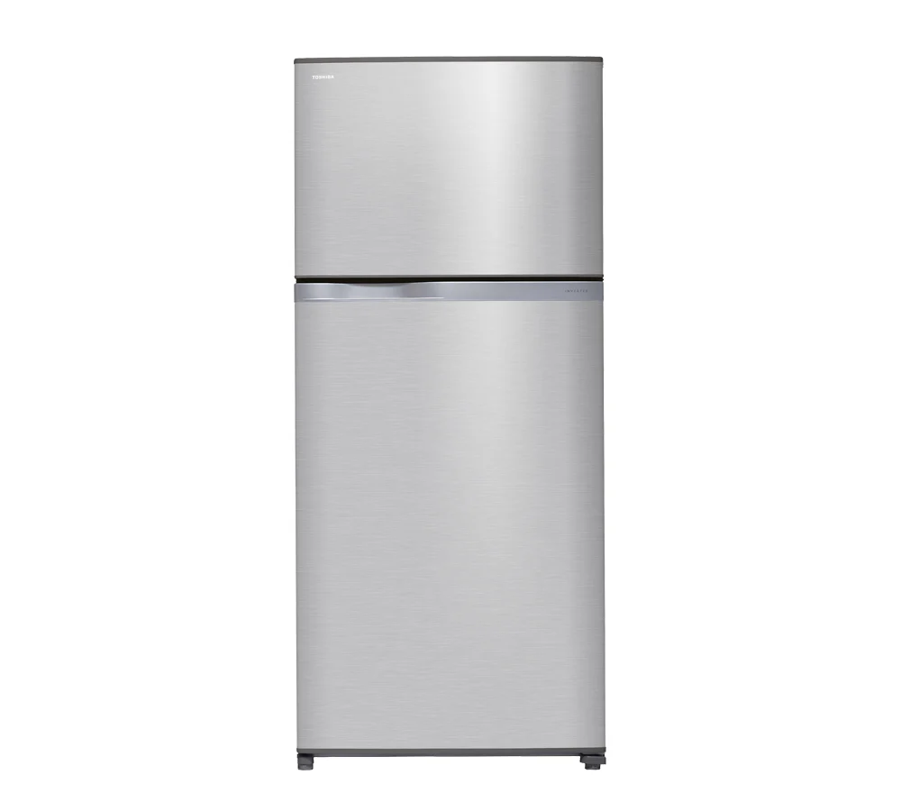 Toshiba Refrigerator 2 Door Inverter 608 Litres Silver