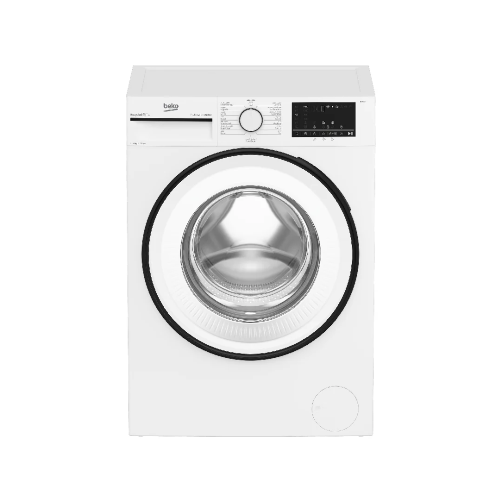 Beko 10kg Front Load Automatic Washing Machine, 15 Programs, White