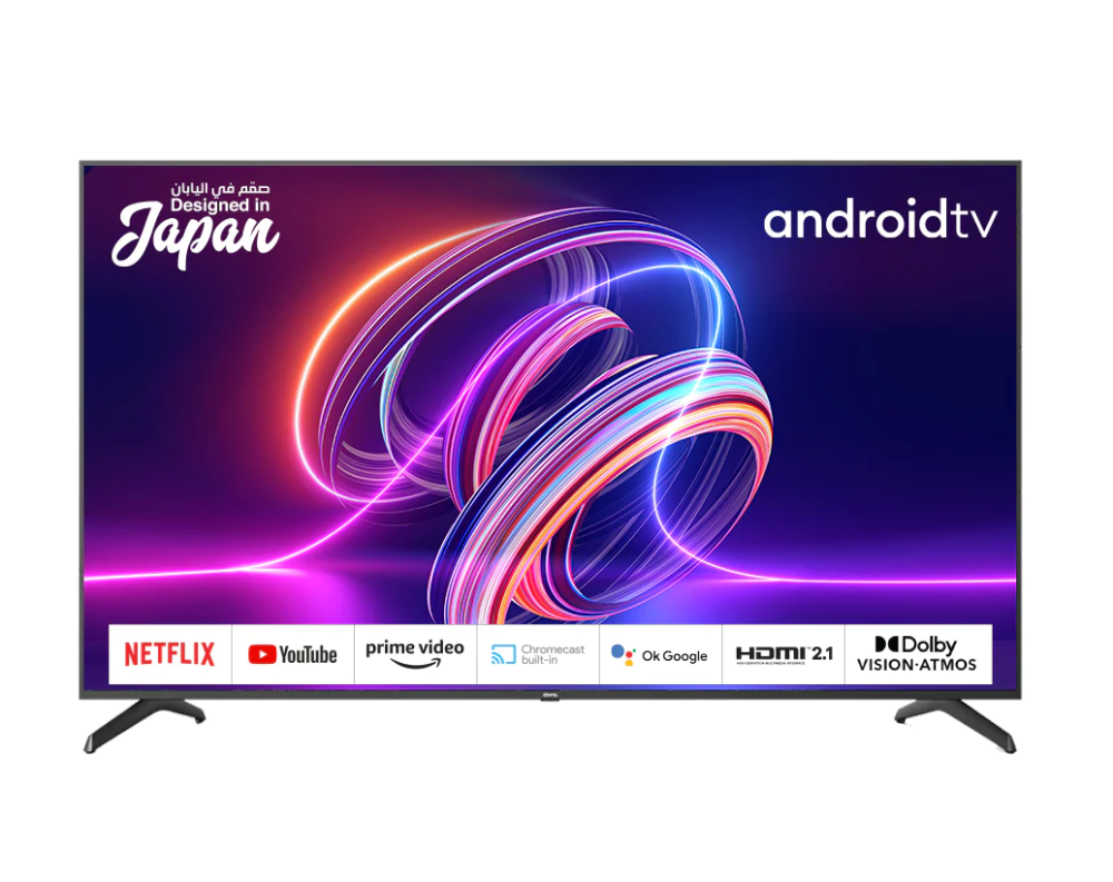 Dura Monitor, 75-inch, Android 11, 4K Dolby Atmos, Metal Frame