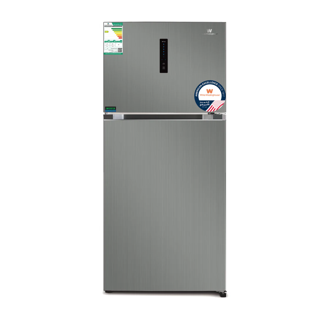 White Westinghouse Refrigerator 2 Door 18.2 Cu. Ft. 515L Inverter Inox