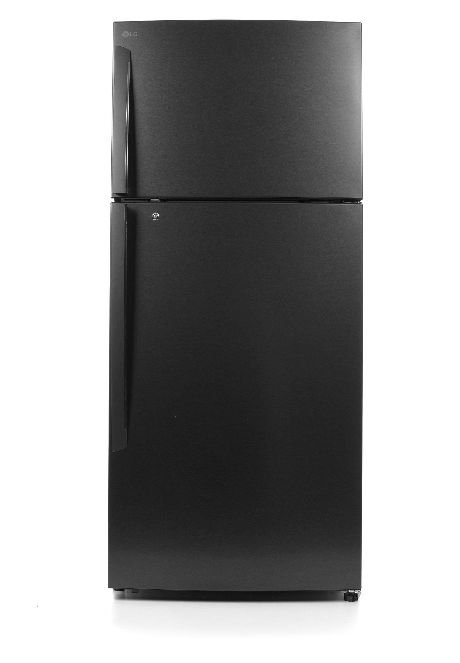 LG, Refrigerator, 13.4 Cu.ft Freezer 4.6 Cu.ft, Door Cooling, LINEAR, Black