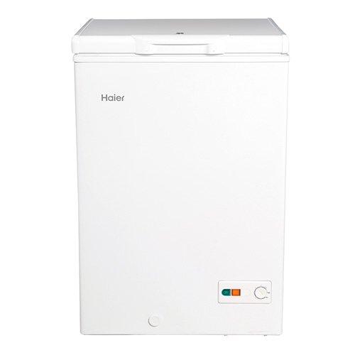 Haier Chest Freezer, 3.5 cuft., 100 Ltrs,  Door Lock, White