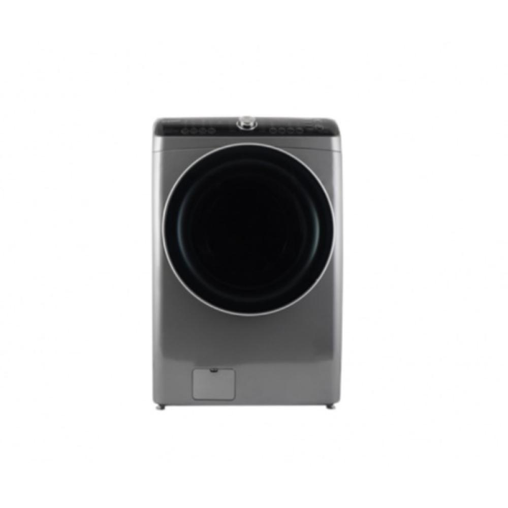 Daewoo automatic washing machine, 13 kg washing capacity, 7 kg drying capacity, silver.