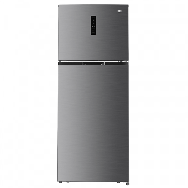 Daewoo Refrigerator and Freezer Two Doors – 11.5 Cu.Ft Fridge & 3.4 Cu.Ft Freezer – Inox