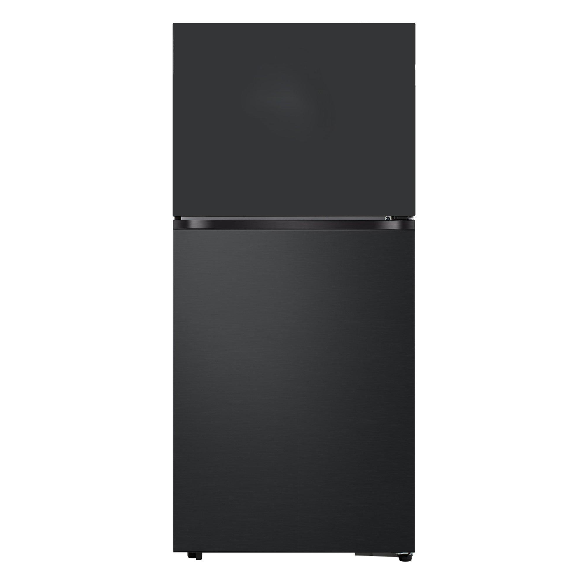 LG, Refrigerator 15.1Cu.ft, Freezer 6.5Cu.ft, Smart Inverter Compressor, Matte Black