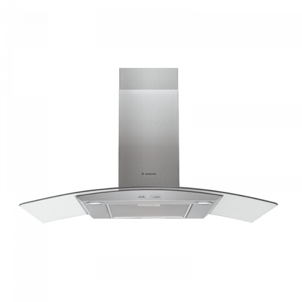 Ariston Wall Mounted Cooker Hood – 4 speeds – Silver