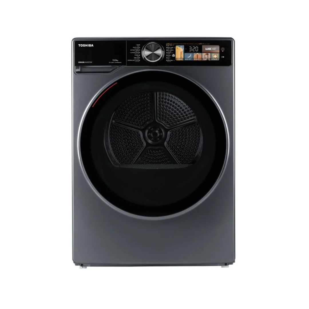 Toshiba Front Load Heat Pump Dryer 10kg  Morandy Gray