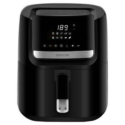 Sencor Air Fryer 6.5 Liter, 1600 Watt, Black