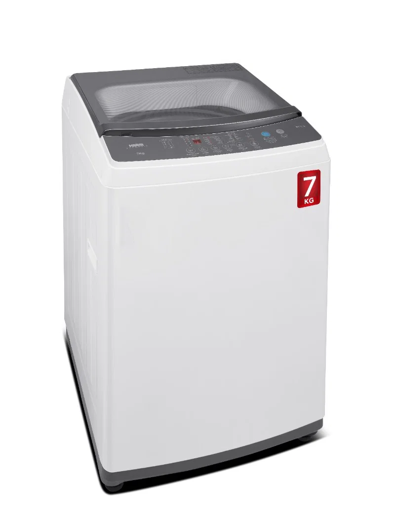 Haam Top Load, Washing Machine, 7 kg, 8 Programs, White