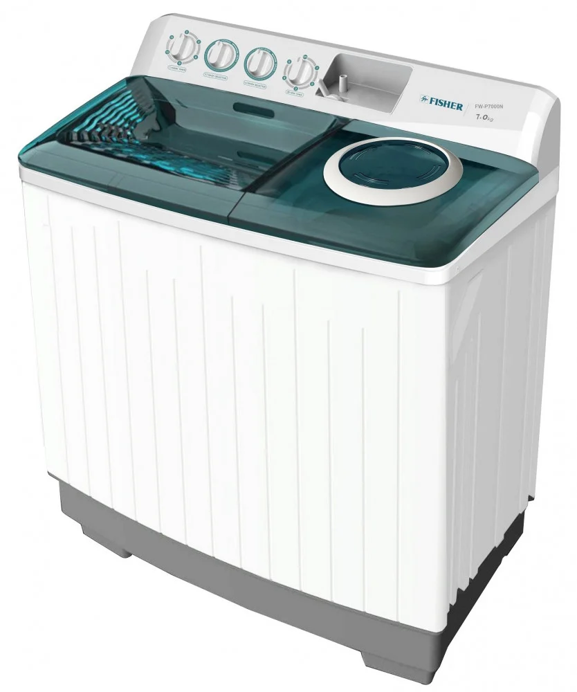 Fisher twin tub washing machine, 8 kg