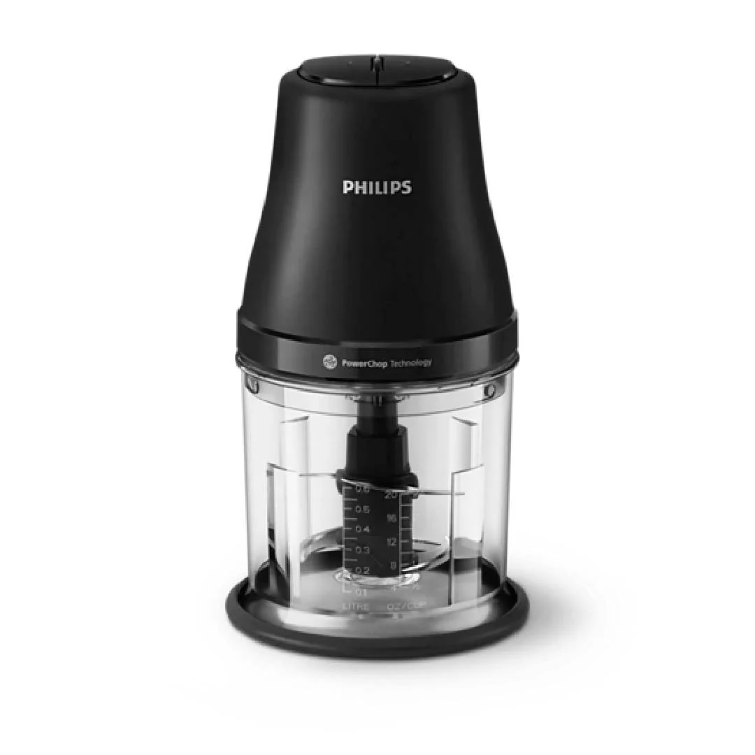 Philips Chopper 450W 4 Blades 2 Speeds 1L Plastic
