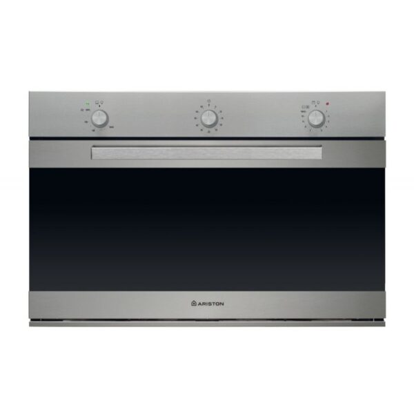 Ariston Built-in Gas Oven – 73 liters With Auto Ignition – grey – 59.5×89.5 cm