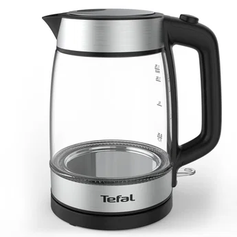 Tefal Glass Kettle 1.7L , Silver