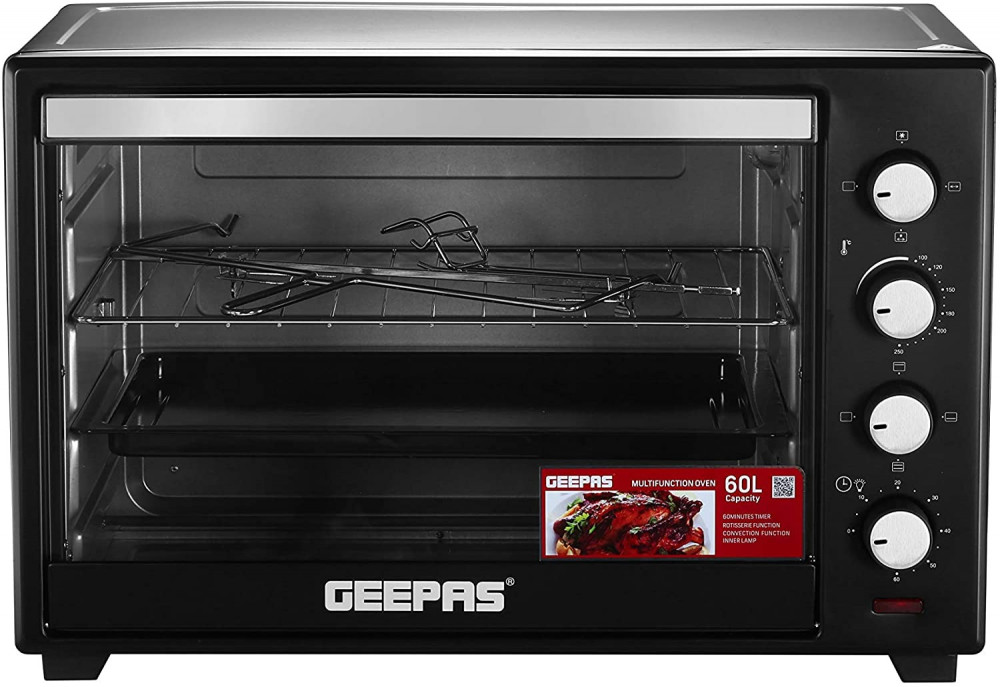 Geepas Microwave Oven, 60 Liters, Multifunctional
