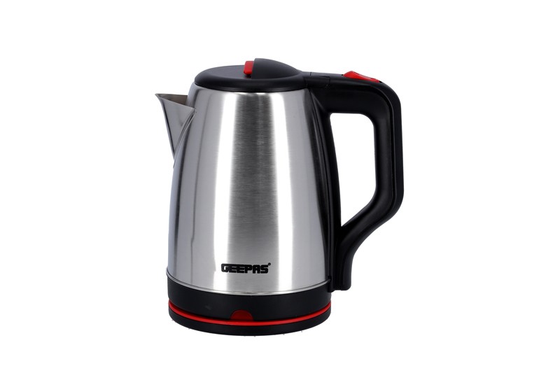 Geepas Steel Black Kettle 1.8L