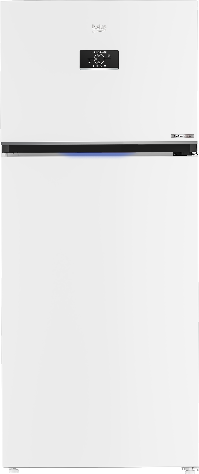Beko Refrigerator 14.3Cu.ft, Freezer 5.4Cu.ft, Inverter, White