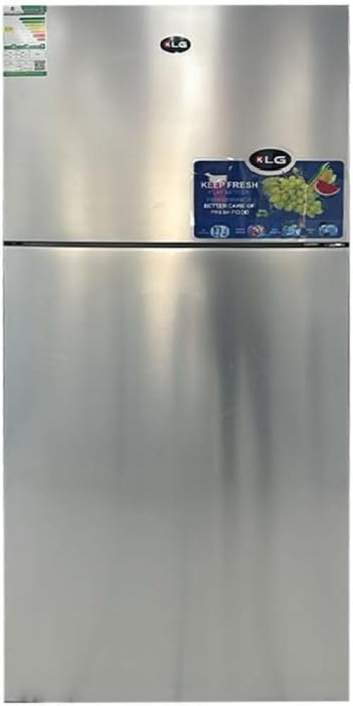 KLG 2-Door Refrigerator, 396 Liters, 14 Cubic Feet, Steam, Steel