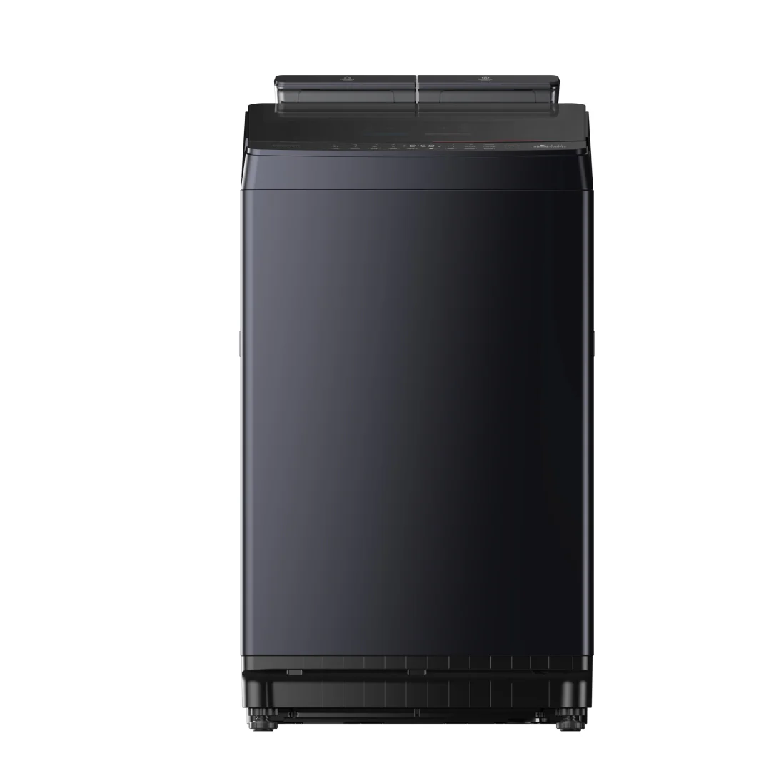 Toshiba Top Load Washer 10Kg with Exdot and Great Waves| Morandi Grey