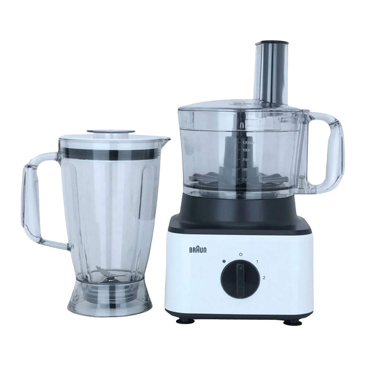 Braun 8-in-1 Food Processor 750W 2.1L Plastic & Steel