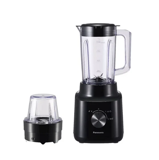 PANASONIC Blender, Black, 450W, Two Speeds
