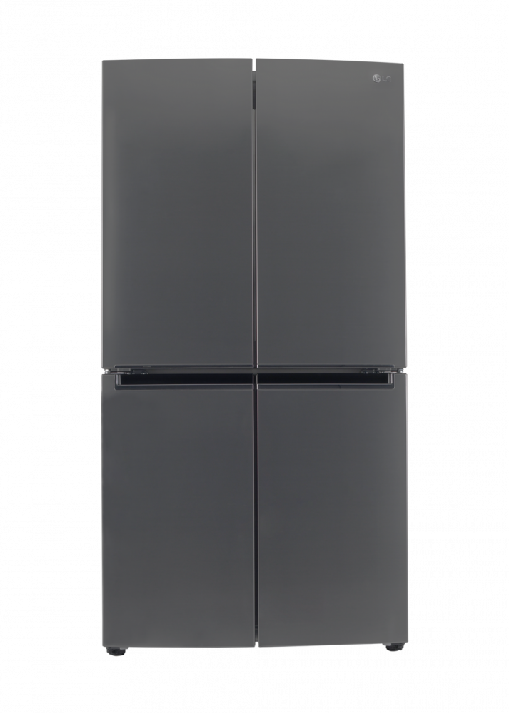LG 4-Door Refrigerator, 26.7 cu ft, 755 L, Platinum Silver, Korean