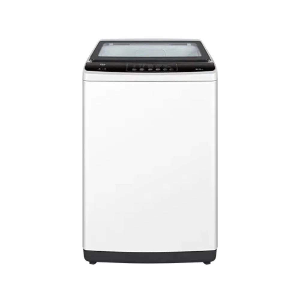 TCL - Automatic Washing Machine, 8KG, Top Load, White