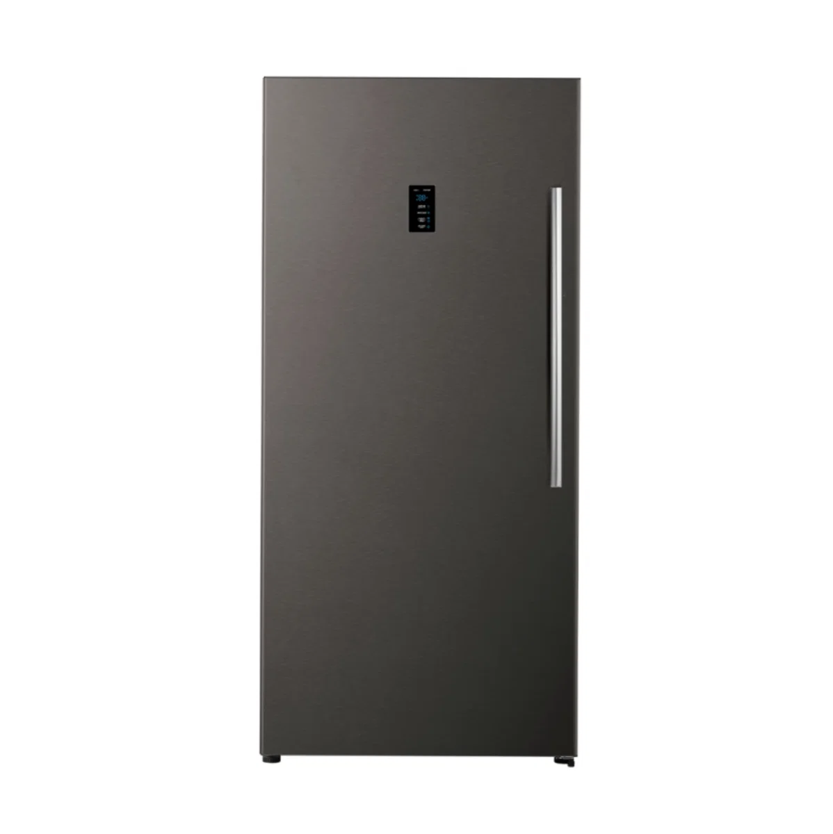 Kelvinator Upright Freezer, 21 Cu. Ft, 592 Liters, LCD Control Panel, LED Lighting, Made in China, Silver