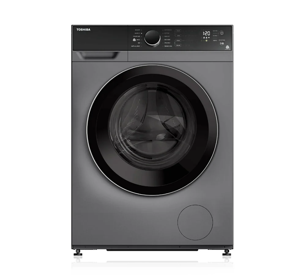 Toshiba Front Load Washer Dryer Combo 10/7Kg Inverter 60Hz Silver