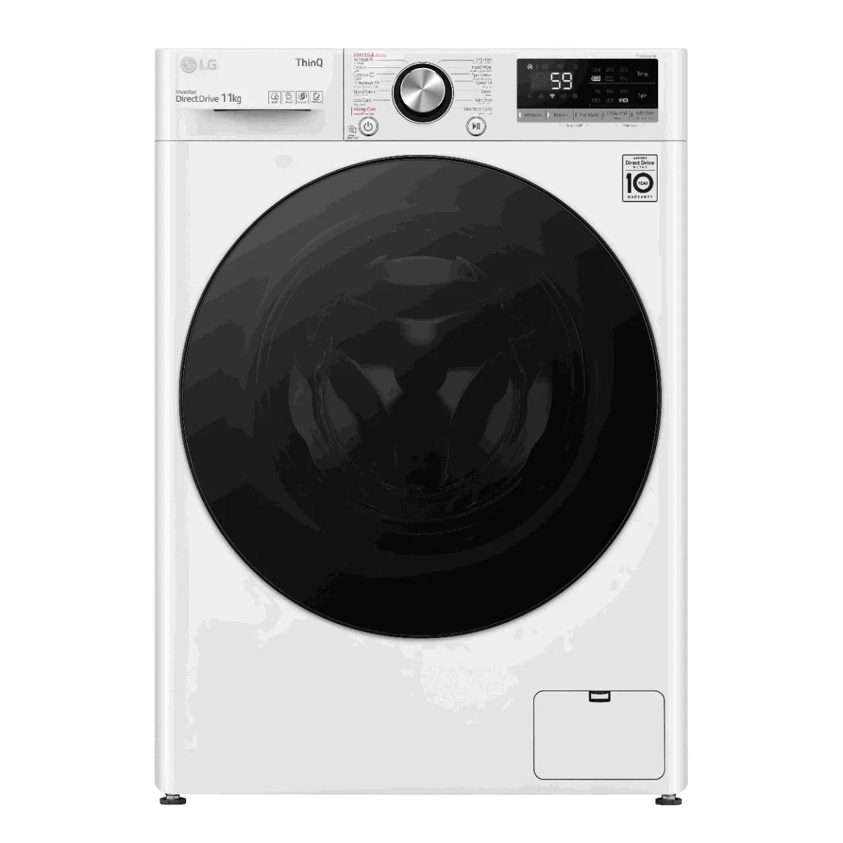 LG Front Loading Washing Machine, 11 Kg, White