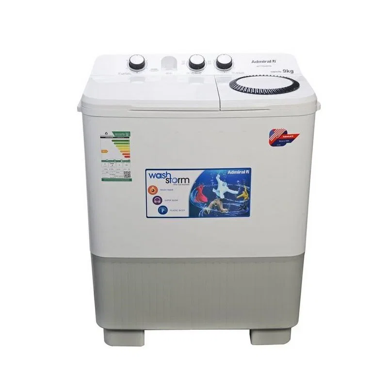 ADMIRAL Twin Tub Washing Machine Capacity 9 Kg, White